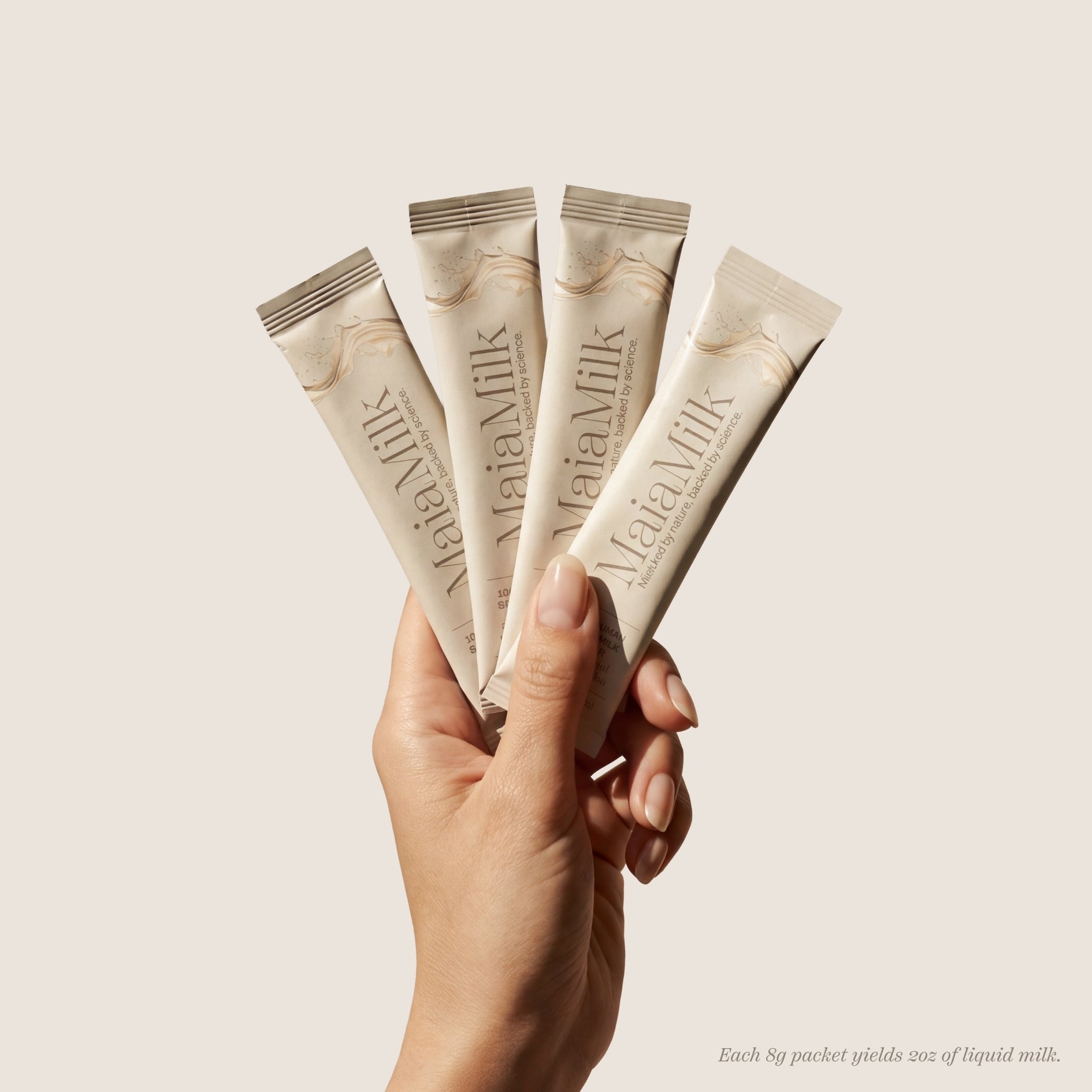 100% Human Breast Milk Powder Packets